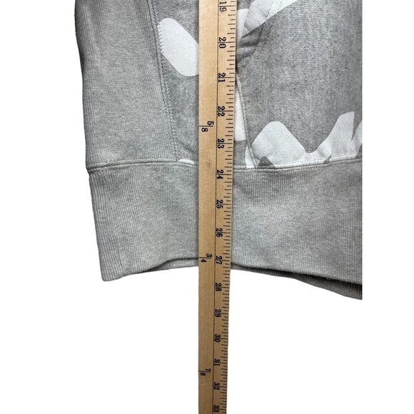 Champion Reverse Weave Pullover Hoodie Sweatshirt Y2K size Large Gray - Picture 6 of 7